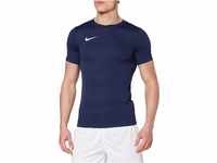 NIKE Herren Kurzarm T-Shirt Trikot Park VI, Blau (Midnight Navy/White/410), XL