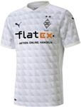 PUMA Herren T-Shirt BMG Home Shirt Repl. w.Sponsor, Puma White-Gray Violet, S, 924909