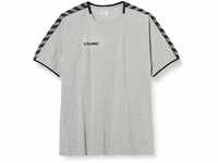 HUMMEL Herren T-Shirt Hmlauthentic Training Tee, Grey Melange, XL,...