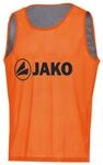 JAKO Herren Kennzeichnungshemd Reverse, Neonorange/Steingrau, 3XS-XS