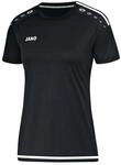 JAKO Damen Trikot Striker 2.0 KA, schwarz/wei&szlig;, 34, 4219D