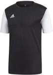 adidas Herren Estro 19 Jsy T shirt, Schwarz, 18-23 EU