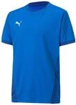 Puma Jungen teamGOAL 23 Jersey jr T-Shirt, Electric Blue Lemonade-Team Power Blue,