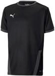 Puma Jungen teamGOAL 23 Jersey jr T-Shirt, Black-Asphalt, 140