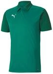 PUMA Herren teamGOAL 23 Sideline Polo Poloshirt, Pepper Green-Power Green, S