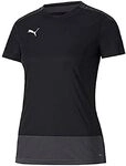 Puma Damen teamGOAL 23 Training Jersey W T-Shirt, Black-Asphalt, S
