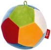 sigikid Babyball Babyspielzeug bunter Soft-Fu&szlig;ball Rassel & Greifling Baby Activity