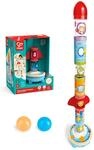 Hape Raketen-Flugstation &ndash; Interaktive Motorikspielzeug mit Gebl&auml;se, Rakete und 7