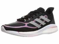 Adidas Damen Supernova + W Running Shoe, core Black/Silver met./pink met, 39 1/3 EU
