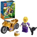 LEGO 60309 City Stuntz Selfie-Stuntbike Stuntshow Set mit Schwungradantrieb,