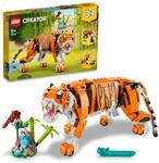 LEGO 31129 Creator Majest&auml;tischer Tiger, Panda oder Fisch, 3-in-1...