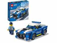 LEGO City Polizeiauto, Polizei-Spielzeug ab 5 Jahren, Geschenk für Kinder mit