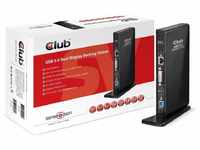 Club 3D SenseVision USB 3.0 Docking Station, 1x HDMI, 1x DVI-I, 1x USB 3.0, 1x...