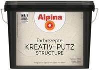 Alpina Farbrezepte KREATIV-PUTZ Wei&szlig; 10 kg