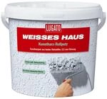 Lugato Weisses Haus Kunstharz Rollputz - K&ouml;rnung 0,5 mm 8 kg