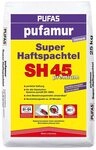 Pufas pufamur Super-Haftspachtel SH 45, Gips, Spachtelmasse, Wei&szlig;, 25,000 KG