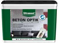Ultrament Beton Optik, Pulverspachtel, mittelgrau, 8kg