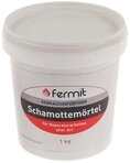 FERMIT Schamottem&ouml;rtel 1kg max. Temperatur &uuml;ber +1600&deg;C