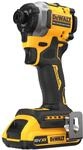 Dewalt 18 Volt Akku &frac14; Schlagschrauber DCF850D2T (b&uuml;rstenloser Motor, &frac14;