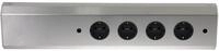 Thebo 17486 Steckdosenelement ST 3006, Edelstahl