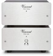 Vincent PHO-300 High-End Phonovorverst&auml;rker in Aluminium-Geh&auml;use, externes