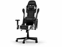 DXRacer PRINCE L Schwarz & Weiß PVC Leder das Orginal Gaming Stuhl