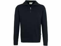 HAKRO Zip-Sweatshirt, schwarz, Größen: XS - XXXL Version: XL - Größe XL