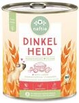 naftie veganes Hundefutter Bio Dinkel Held - Nassfutter Men&uuml; mit Dinkelflocken -
