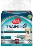 Simple Solution Absorbierende Premium Hunde- und Welpentrainingspads - Packung mit 14