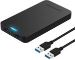 SABRENT Festplattengeh&auml;use 2,5 Zoll USB 3.2 Gen 1 auf SATA III - Externes SSD/HDD