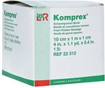 Komprex Schaumgummi Binde 10 cmx1 m Strke 1 cm, 1 St