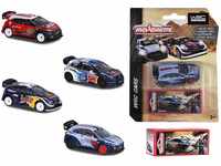 Majorette 212084012 WRC Cars, Race Cars, /Modelle, 1 Stück