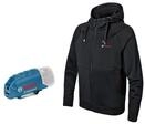 Bosch Professional Beheizbare Sweatjacke GHH 12+18V XA (inkl. USB-Ladeadapter...