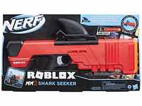 NERF Roblox MM2: Shark Seeker Dart-Blaster, Haifischflossen-Action, 3 Mega Darts,