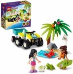 LEGO 41697 Friends Schildkr&ouml;ten-Rettungswagen, Tierrettung mit Meerestiere-Figuren,