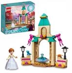 LEGO 43198 Disney Annas Schlosshof, Prinzessinnen-Spielzeug zum Bauen aus Die