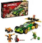 LEGO 71763 NINJAGO Lloyds Rennwagen EVO, Auto-Spielzeug ab 6 Jahren mit Rennauto und