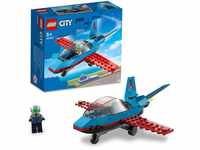 LEGO 60323 City Stuntflugzeug, Kunstflugzeug, Flugzeug Spielzeug mit
