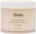 OUAI Scalp & Body Scrub &ndash; Melrose Place &ndash; Peeling-K&ouml;rperpolitur mit Zucker- und