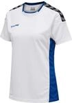 hummel Authentic Poly Trikot Kurzarm Damen F9402 weissblau, 2XL Damen