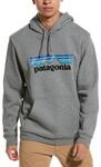 Patagonia Herren P-6 Logo Uprisal Hoody Sweatshirt, Gravel Heather, L EU