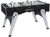 Garlando Tischfu&szlig;ball "Foldy Evolution" (schwarz / silber, Teleskopstangen...