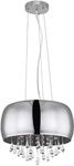 Pendellampe H&auml;ngeleuchte Wohnzimmerlampe Deckenlampe Esszimmerlampe, Metall Chrom