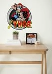 Komar Marvel Wandtattoo Thor Comic Classic - 50 x 70 cm (Breite x H&ouml;he) - 1 Teile -