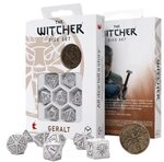 Q-Workshop QWOWGE3T The Witcher Dice Set: Geralt &ndash; The White Wolf (7), 295 x...