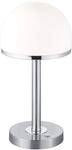 Trio Leuchten Berlin 527590107 LED Tischleuchte, Metall, 4 Watt, Nickel Matt, 4x fach