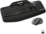 Logitech MK710 Kabelloses Tastatur-Maus-Set, 2.4 GHz Verbindung via Unifying