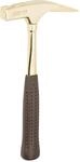 Picard Typ 298 vergoldet Latthammer 600 gramm Kopfgewicht, geraute Bahn,