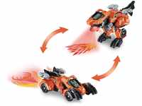 VTech Switch and Go Dinos Fire-T-Rex – Dino-Auto-Transformer – 2in1 Spielzeug mit