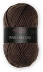 WASH-FILZ - 50g - Farbe: 110, dunkelbraun (21 Farben erh&auml;ltlich)